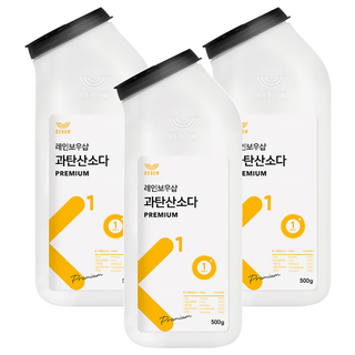 THE LOEL 天然過碳酸鈉清潔粉, 500g, 3瓶