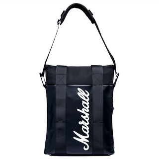 Marshall Uptown Tote Bag 手提肩背包 時尚簡約 大容量 男女通用, 黑色, 41*13*15 cm
