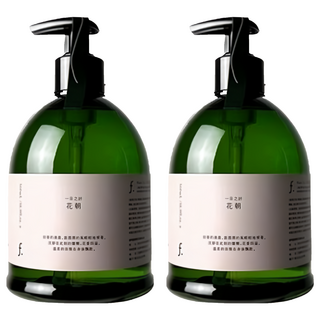 FIOLE 一日之計 花朝 護色洗髮精 500ml 染後護色 溫和洗淨 無矽靈, 2瓶