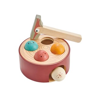 tender leaf 啄木鳥敲敲樂, 1組, 多色