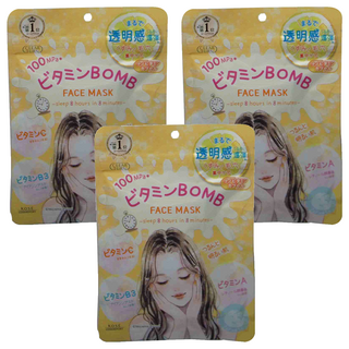 KOSE 高絲 光映透 亮白維C爆彈面膜 集中調理暗沉毛孔 透明感, 7入, 3包