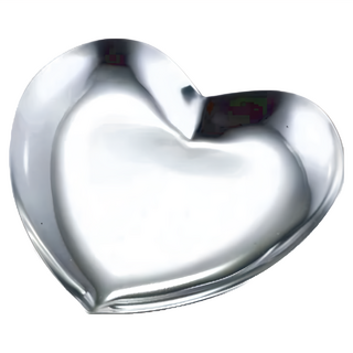 SALUS 佐藤金屬 愛心小托盤, 430不鏽鋼材質, 日本產, 1個