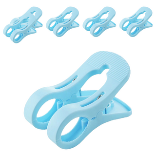 小麥購物 防風曬被夾 Y427 35g, 顏色隨機, 6個