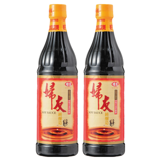 味王 婦友純釀造醬油, 780ml, 2瓶
