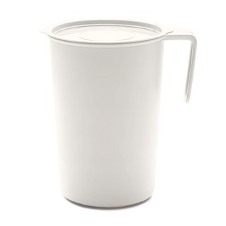 Life Master Lila帶蓋廚餘桶 2L, 白色, 18.5 x 21cm, 1個