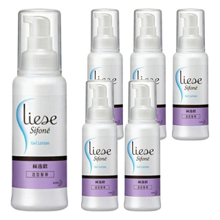 Liese 莉婕 Sifoné 塑型髮雕 有型不毛燥 快速抓整出頭髮立體線條 效果持久, 100ml, 6瓶