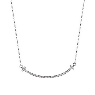 CF Diamond 項鍊 莫桑鑽 滿鑽款 45cm長度 閃耀奪目 925純銀