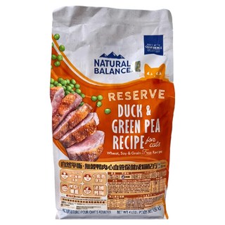 NATURAL BALANCE 自然平衡 心血管保健配方 成貓貓糧 1.81kg, 鴨肉, 1袋