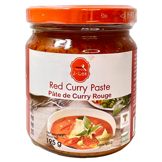 J-Lek 泰式紅咖哩, 195g, 1瓶