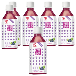 KONG YEN 工研 好醋多多 葡萄多, 350ml, 6瓶
