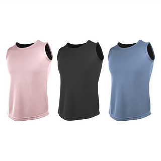 MI MI LEO 台製 竹炭科技抑菌女背心3件組 內著穿搭/升溫發熱/修身版型/透氣涼爽/吸排速乾/消臭抑菌 M