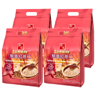 鄉味 SUNWAY 黎麥紅薏仁 (30公克 X 10包) 富含胺基酸、膳食纖維, 300g, 4袋