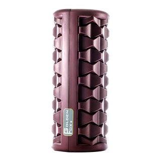 GOLDEN Fox 按摩滾筒 GF-003R 塑膠 EVA泡棉材質, 酒紅色, 1個