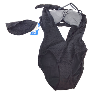 Summer love 夏之戀 大女連身三角泳衣 尼龍 95% 彈性纖維 5% SIZE.L, 974