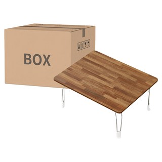 SUWOO 萬用折疊桌 木頭色 1個, 600 x 480 x 270mm