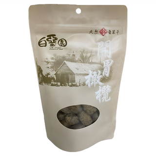 白堊園 無籽開胃橄欖, 200g, 1包