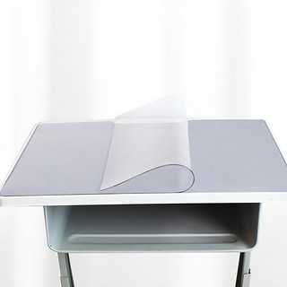 特4K學生桌墊 學生書桌必備 保護桌面 易於清潔, 1入, 透明, 402x560x0.5mm