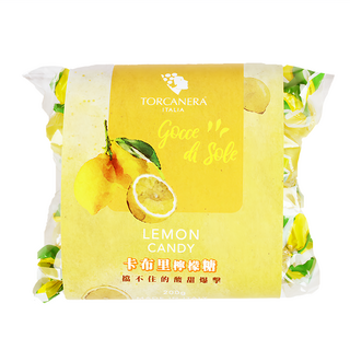 Torcanera 義大利卡布里風味糖 檸檬, 酸甜好滋味，獨立包裝方便攜帶，200g, 1包