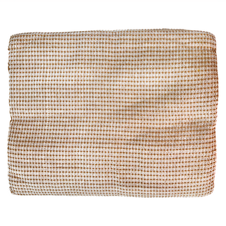 Hoom 禾慕生活 048.編織奶茶桌布 加厚密實編織 雙色設計, 2.6 x 1.8m, 奶茶鬆餅格, 1個