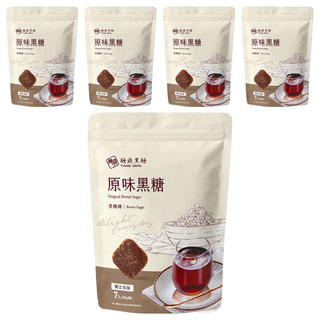 糖鼎 黑糖磚 原味黑糖, 30g, 7顆, 5袋