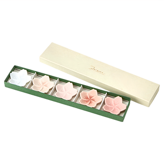 miyama 深山 筷架組, 5入裝 共5色, 可使用洗碗機, 櫻花五色, 1盒