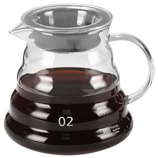 FUJI-GRACE 富士雅麗 高硼硅玻璃雲朵壺, 咖啡壺, 600ml, 1個