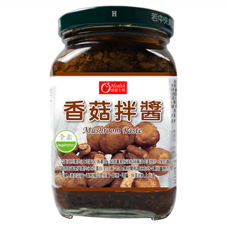 康健生機 香菇拌醬, 全素, 380g, 1罐