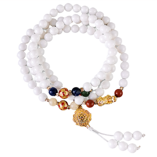 財神小舖 108珠貔貅硨磲手鍊 五行致富 EP-8004-4 開運招財保平安, 1個