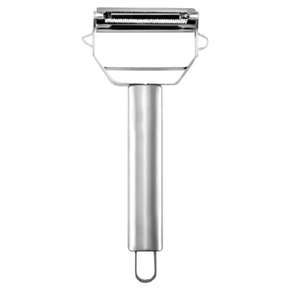 FANCY LIFE 不鏽鋼削皮器, 單色, 1個 - 鋒利耐用，輕鬆削皮