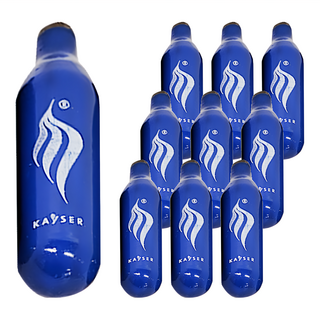 KAYSER SIS奶油發泡器子彈 10個/盒 鋼瓶, 藍色, 1組