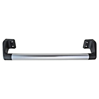 感恩使者 30度斜角安全扶手 鋁合金 尼龍 ZHCN2023, 銀色 + 黑色, 1支