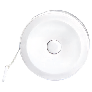 ROYALLIN 蘿林嚴選 圓形捲尺 直徑5cm 厚度1.1cm FRP材質 馬卡龍色, 1.5m, 1個