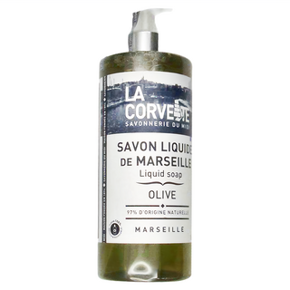 LA CORVETTE 法釩馬賽莊園 經典馬賽皂液 橄欖 97%天然成分, 1L, 1瓶