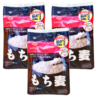 Hakubaku 黃金糯麥 含豐富膳食纖維, 600g, 3袋