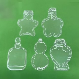 A-ONE 匯旺 DIY壓花書籤, 銀河星空瓶, 100張