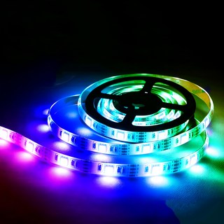 aibo LIM7 USB高亮度黏貼式 RGB全彩LED防水軟燈條 1m, 1條