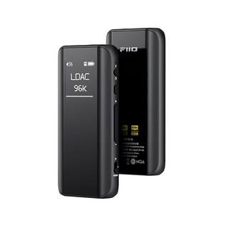 FiiO 飛傲 BTR15 隨身Hi-Fi藍牙音樂接收器 黑色 高音質無線傳輸, 1個
