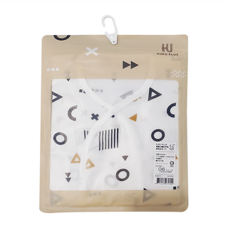 KU.KU Duckbill 酷咕鴨 KUKU PLUS 反手袖紗布肚衣-1入 100%純棉, 6, 純真之瞳