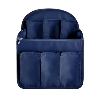 COMET 牛津布多層包中收納包 多功能收納, 藏青色, L