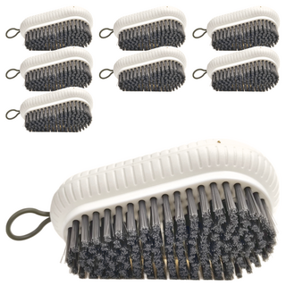 莫蘭迪 多功能清潔刷 白色 ABS材質, 8個