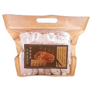 Healthy Life 草本艾草泡澡足浴包 - 含艾草、老薑、紅花、益母草, 30g x 16包, 1袋