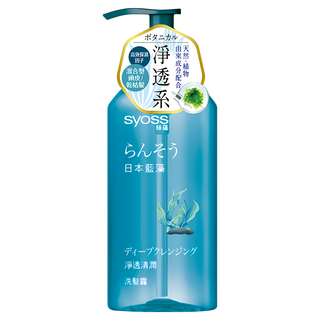 syoss 絲蘊 淨透清潤洗髮露 日本藍藻 天然植物成分, 420ml, 1瓶