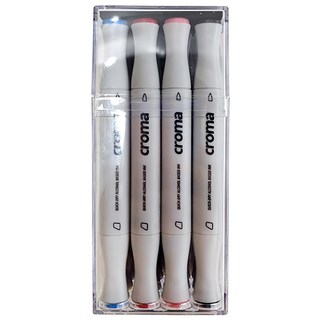 croma 歌馬 X5 軟毛雙頭麥克筆, 多色, 12支