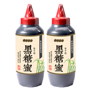 綠的宣言 黑糖蜜 本手造 嚴選黑糖使用, 350ml, 2瓶