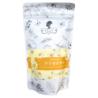 午茶夫人 洋甘菊舒壓茶，三角立體茶包，無咖啡因，紅棗枸杞，舒緩放鬆身心, 3g, 10包, 1袋