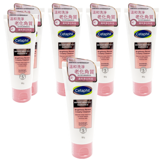 Cetaphil 舒特膚 BHR淨白無瑕洗面乳, 溫和淨白技術, 淡化色斑, 改善暗沉, 100g, 6條