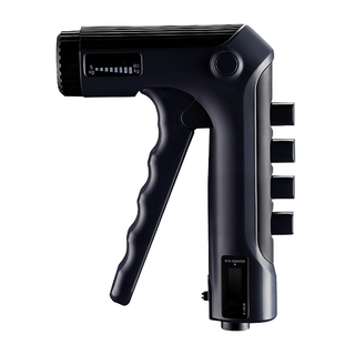 MICHAEL FITNESS 麥克健身 指力握力兩用訓練器 煙黑色 5kg-60kg 電子計數器 1個 長11cm 高15cm, 長11cm，高15cm