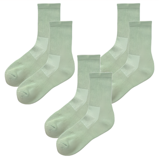 Amiss 機能感 厚底機能運動長襪 3雙