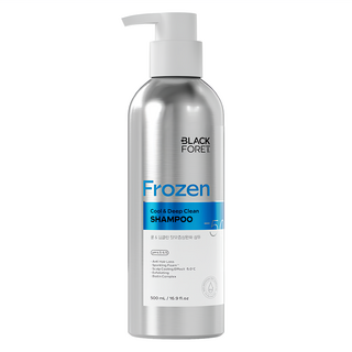 Black Foret Frozen Cool 深層清潔洗髮乳 500ml 韓國製造, 1瓶