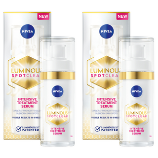 NIVEA 妮維雅 台灣公司貨 LUMINOUS 630淡斑煥白精華, 30ml, 2瓶